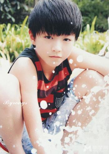 TFBOYS黑色写真 帅气阳光温暖人心 TFBOYS图片第0张