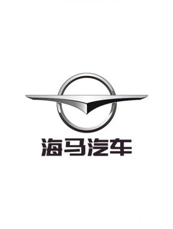 海马汽车车标图片：圆上嵌一个抽象的鹰隼形状第5张