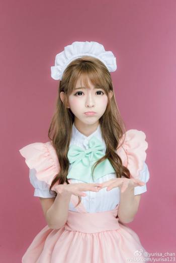 洛天依金丝雀可爱萝莉丝袜美腿Cosplay写真第5张