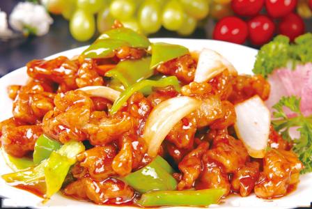 东北溜肉段图片   东北美食图片第3张