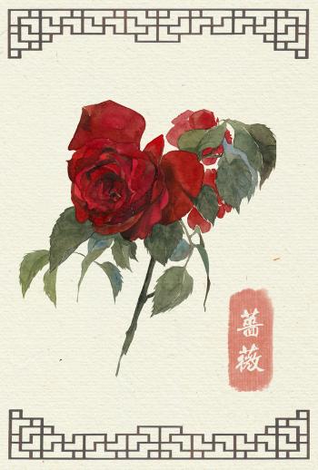 中国水彩图片 _ 第(14)张