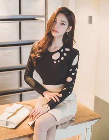 美女职业装图片 _ 第(1)张