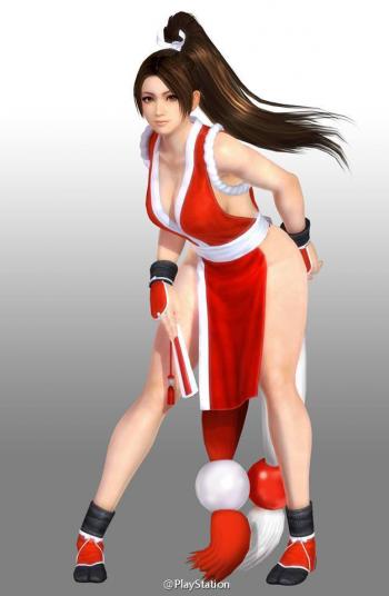 王者美女不知火舞图片：格斗女神不知火舞多服装图片第3张