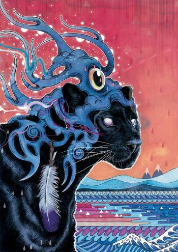 动物插画：繁复奢华的动物插画图片第3张