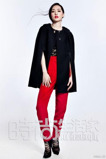 国民女神郭碧婷浪漫优雅写真图片 长发飘逸安静如初第3张