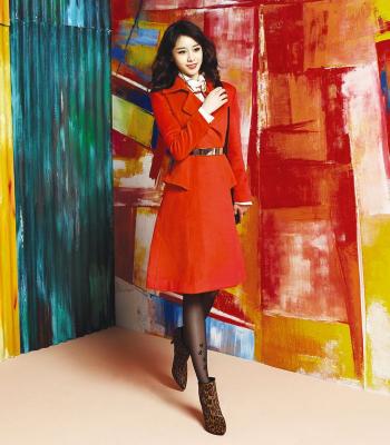 高清韩国首尔美女朴智妍空姐制服OL装气质写真图片(二)第2张