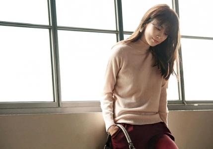 高清韩国女演员李宝英秋季唯美写真图片第2张