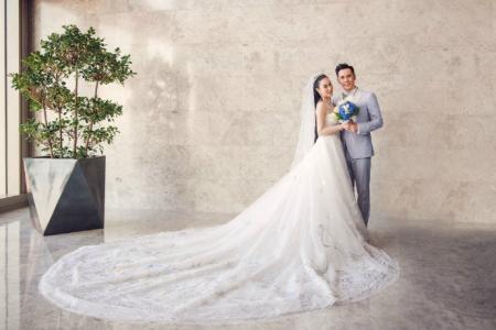 袁弘张歆艺婚纱照图片 浪漫纯真又甜蜜第4张