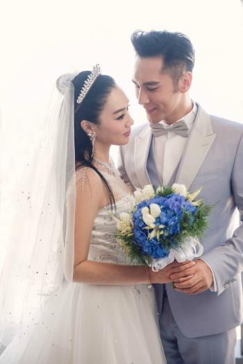 袁弘张歆艺婚纱照图片 浪漫纯真又甜蜜第6张