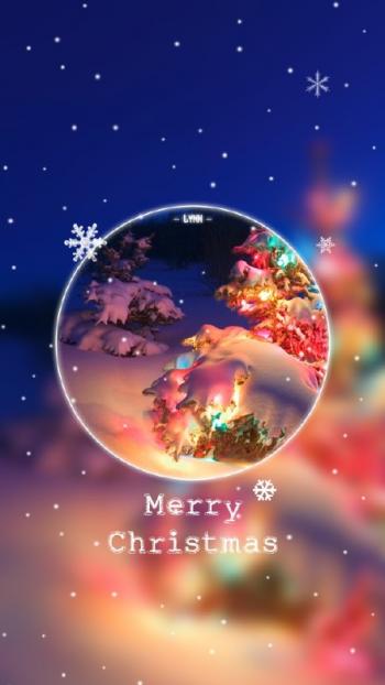 圣诞节素材图片 圣诞节雪花高清壁纸图片第3张