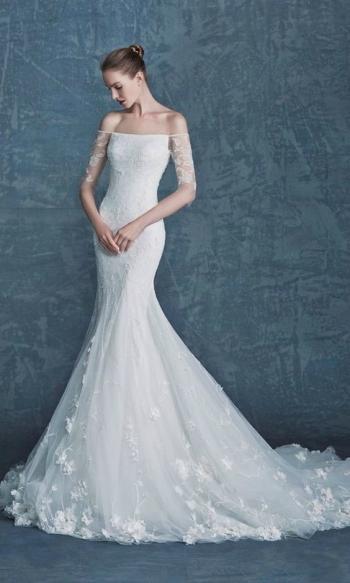 冷月yuer性感美女白色婚纱写真图片第4张