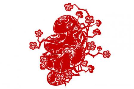 十二生肖蛇图片  唯美蛇图案剪纸图片第3张
