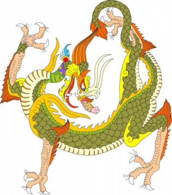 十二生肖龙卡通龙纹图片（二）第3张