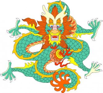 十二生肖龙卡通龙纹图片（二）第4张