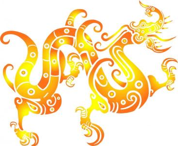 十二生肖龙卡通龙纹图片（二）第6张