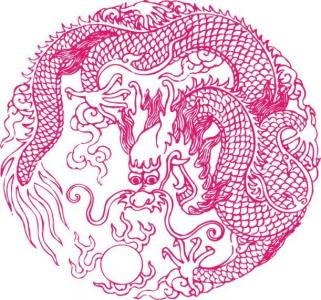 十二生肖龙唯美剪纸图片（一）第4张