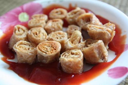 尖上的中国中华小吃面点精致桌面壁纸第2张