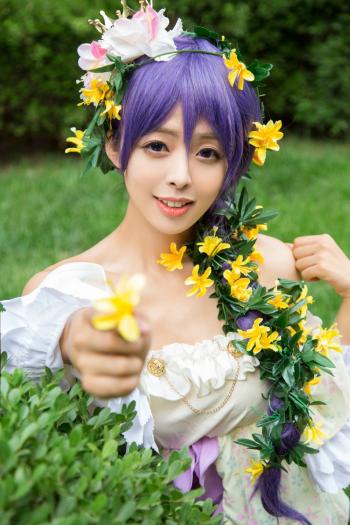 清纯美女清新甜美二次元写真照第6张