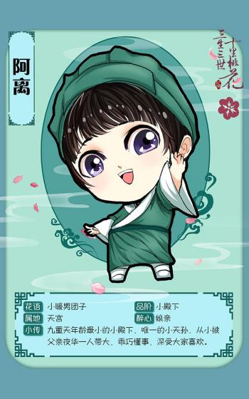 高清神话仙侠剧照电视剧《三生三世十里桃花》人物海报图片第2张