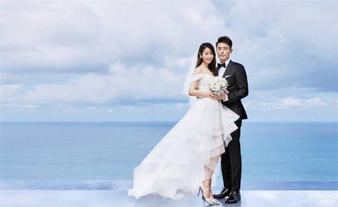 袁弘张歆艺婚纱照图片 浪漫纯真又甜蜜第2张