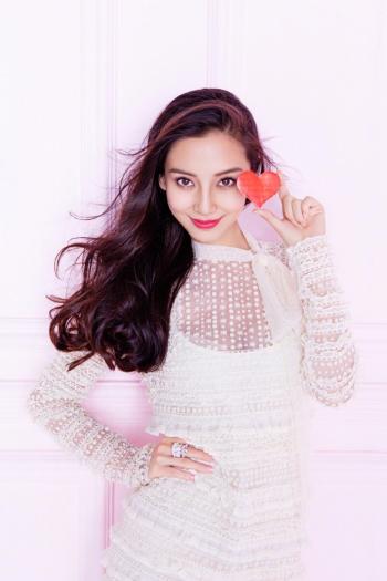 中国内地上海影视女演员女神Angelababy杨颖女神范儿写真图片第0张