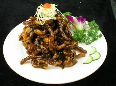 梁溪脆鳝图片  苏锡菜图片  苏菜图片第3张