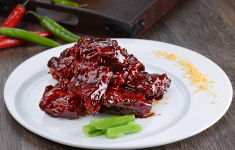 东北溜肉段图片   东北美食图片第6张