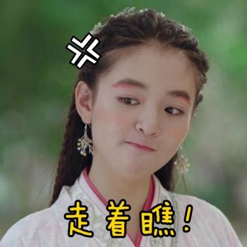 高清古装《择天记》落落吴倩搞笑表情包图片第5张