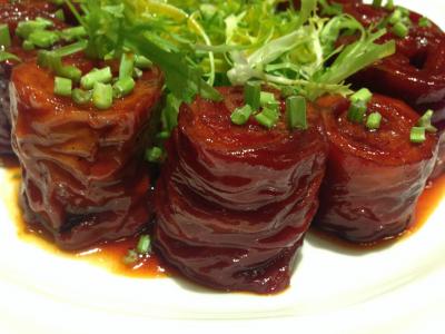 九转大肠图片  鲁菜图片第0张