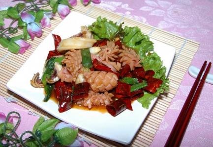 油爆双花图片  鲁菜图片第3张