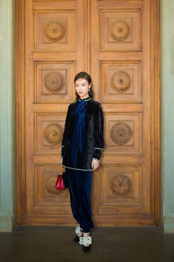 美女明星倪妮性感礼服红毯图片第5张