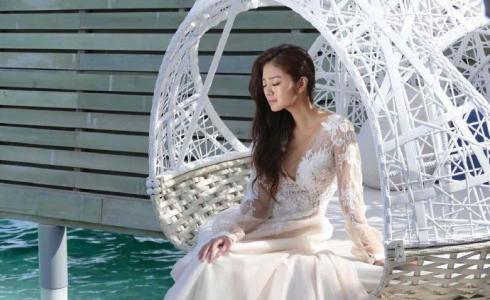 袁弘张歆艺婚纱照图片 浪漫纯真又甜蜜第2张