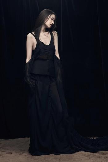 美女明星倪妮性感礼服红毯图片第3张