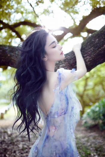 张馨予侠骨柔情古风写真图片第2张
