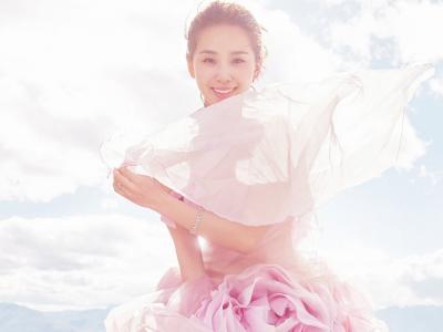 白冰唯美梦幻婚纱照曝光第0张