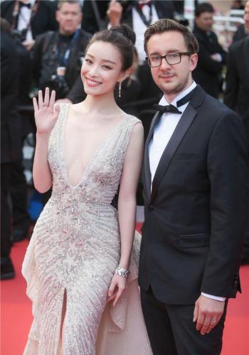 美女明星倪妮性感礼服红毯图片第4张