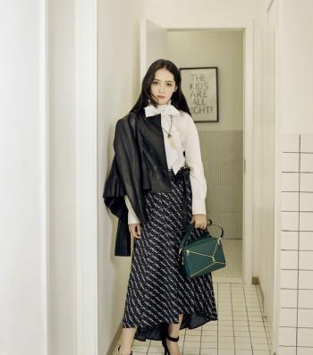国民女神郭碧婷浪漫优雅写真图片 长发飘逸安静如初第2张