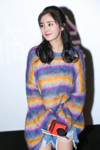 人气小花旦杨幂夏日复古风甜美写真桌面壁纸(三)第6张