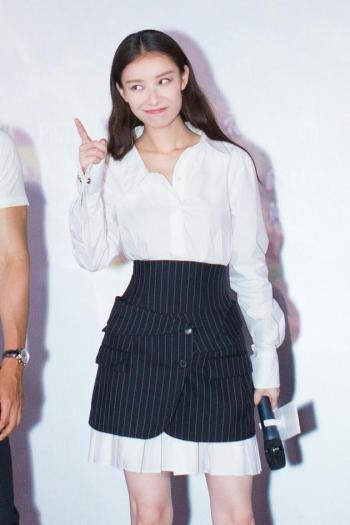 美女明星倪妮性感礼服红毯图片第6张