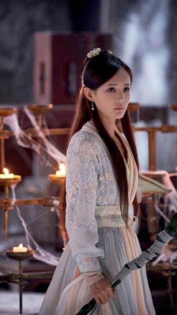 高清中国内地山东济南女演员李一桐《新版射雕英雄传》高清剧照图片第1张