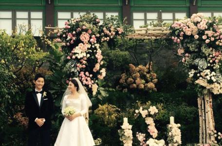 袁弘张歆艺婚纱照图片 浪漫纯真又甜蜜第6张