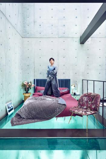 井柏然酷帅有型户外写真图片第4张