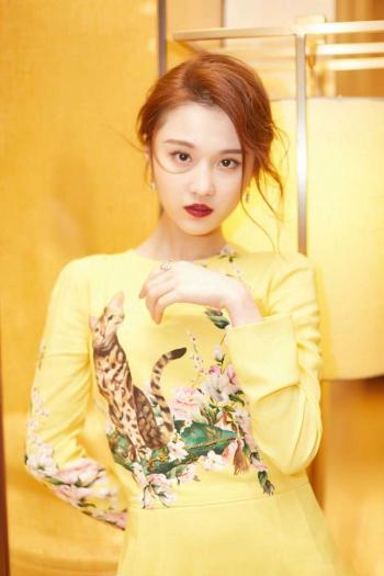 中国内地女演员谋女郎张慧雯如梦如幻唯美写真图片第0张