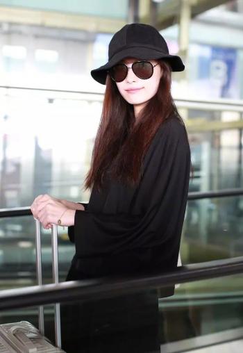 气质女神倪妮红裙性感时尚高清绝美写真图片第2张