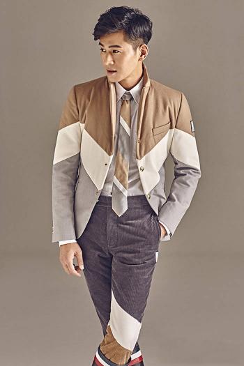 中国内地广西壮族自治区桂林影视男演员乔振宇暖男风秋季写真图片桌面壁纸第0张