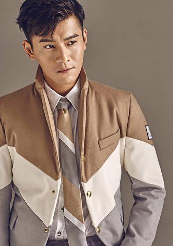 中国内地广西壮族自治区桂林影视男演员乔振宇暖男风秋季写真图片桌面壁纸第3张