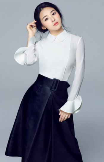 张含韵时尚百变风格时尚写真图片第4张