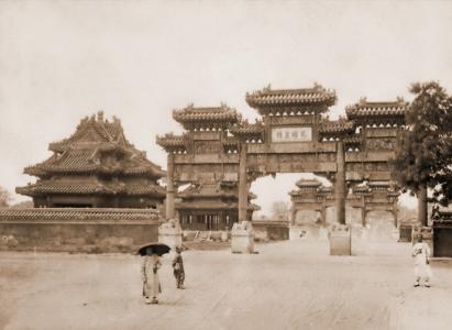 北京“三座门”牌楼图片第3张