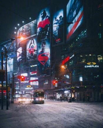 冯若绮清新雪景写真图片第3张