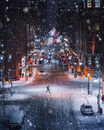 冯若绮清新雪景写真图片第5张